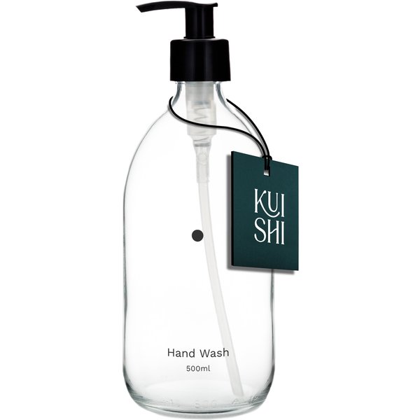Minimal Clear Soap Dispenser