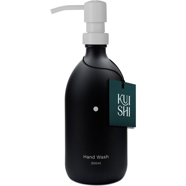 Distributeur de savon noir minimaliste