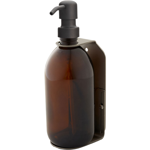 Nickel Single Wall Mounted Soap Dispenser