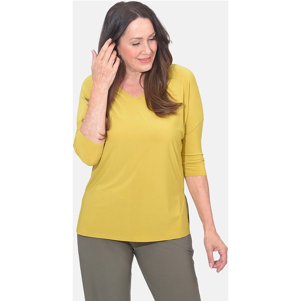 Styled By Side Split Top (Size S) - Lime
