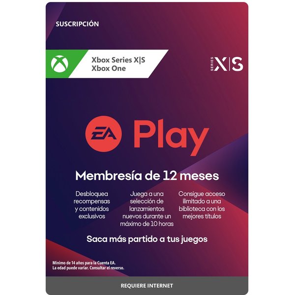 EA Play 12 meses Xbox