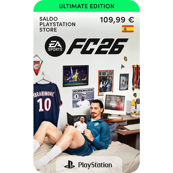 EA SPORTS FC 26 Edición Ultimate - Saldo de PlayStation | Tarjeta PSN