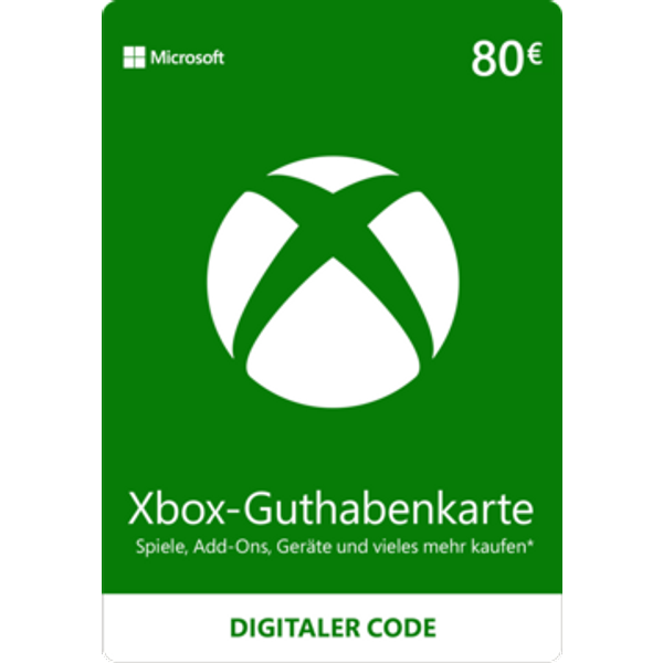 €80 Xbox-Geschenkkarte (für GTA VI Standard Edition)