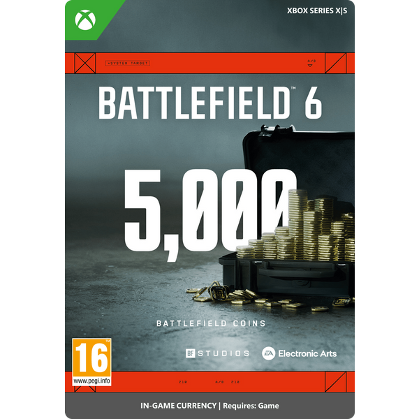 BATTLEFIELD 6 5,000 BATTLEFIELD COINS
