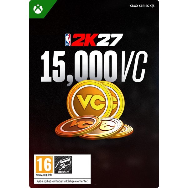 NBA 2K27 15.000 virtuelle valuta-pakke