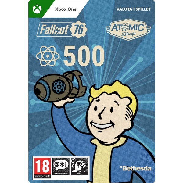 500 atomer - Fallout 76