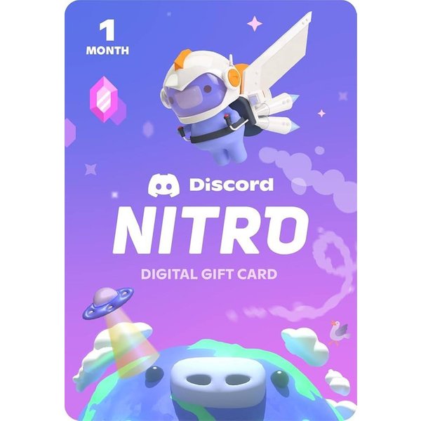 Discord Nitro 1 Mes