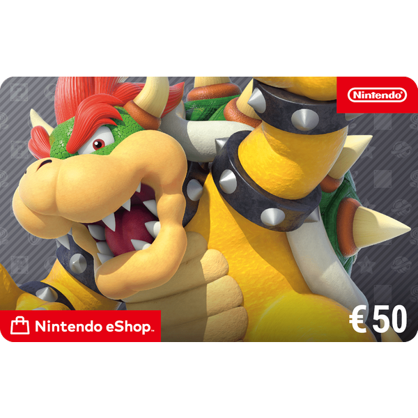 Nintendo eShop Card €50 | Nintendo eShop tegoed