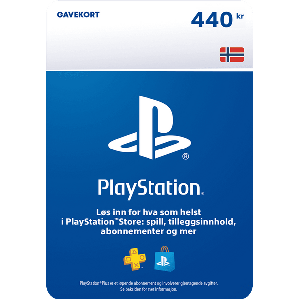 PlayStation Store-kort 440 kr