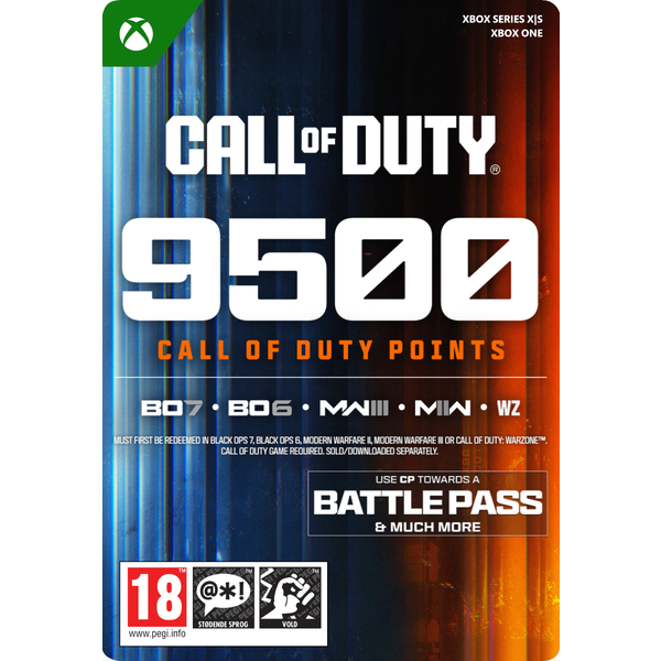 9.500 CALL OF DUTY-POINT