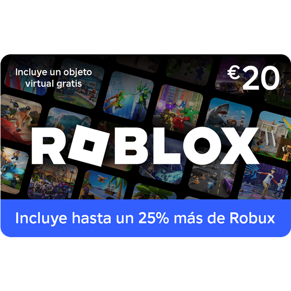 Tarjeta Roblox 20 euros | Tarjeta Roblox | Robux Gift Card