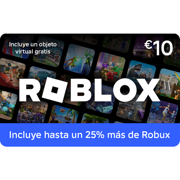 Tarjeta Roblox 10 euros | Tarjeta Roblox | Robux Gift Card