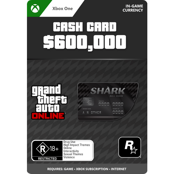 Bull Shark Card GTA Online (Xbox One)