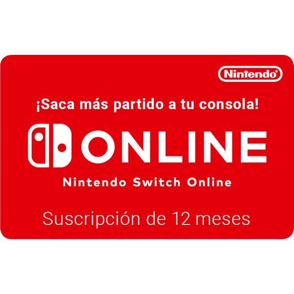 Nintendo Switch Online 12 meses