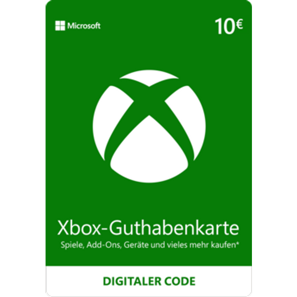 10 € Xbox Guthaben | Xbox Live | Xbox Karte