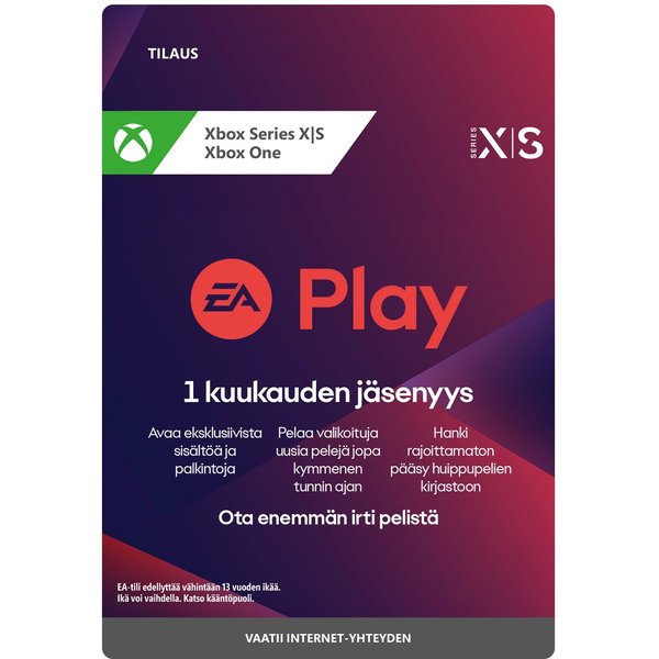 EA Play 1 Kuukausi Xbox