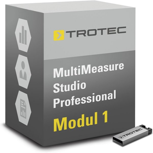 Software MultiMeasure Studio Pro-module 1 voor lekkageopsporing, bouwkundige en schimmeldiagnostiek