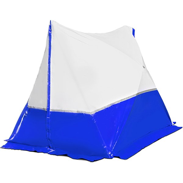 Werkplaats tent 180 TE 180*180*170 Schuin dak in blauw