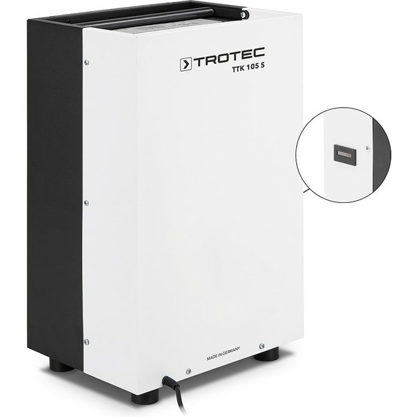 Luchtontvochtiger TTK 105 S met bedrijfsurenteller