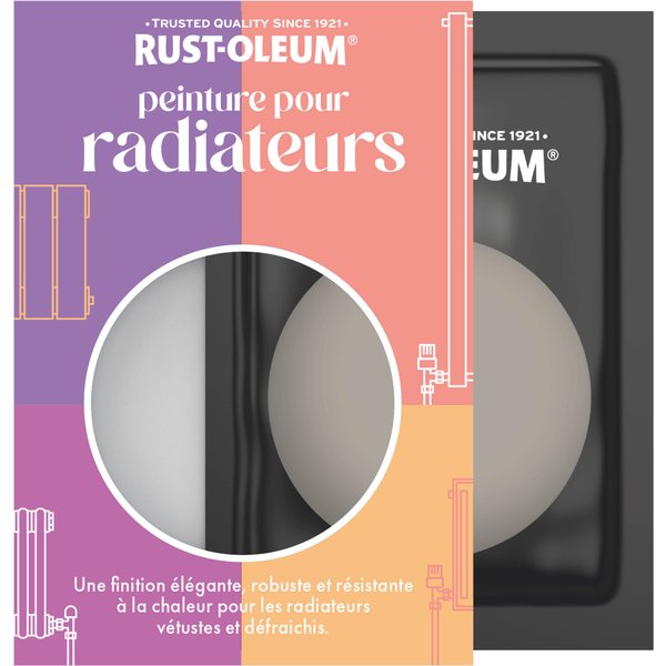 Peinture Pour Radiateur, Finition Brillante - Truffe-image