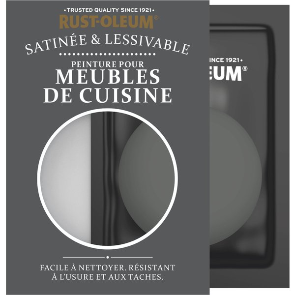 Peinture Pour Meubles De Cuisine, Finition SatinéE - Graphite-image