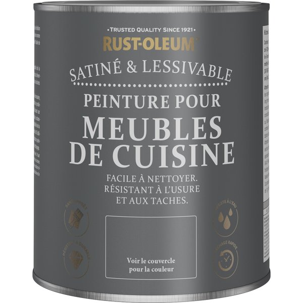 Peinture Pour Meubles De Cuisine, Finition SatinéE - GeléE De Citron-image