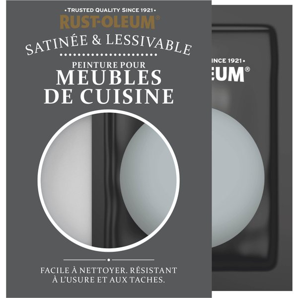 Peinture Pour Meubles De Cuisine, Finition SatinéE - Gris MinéRal-image