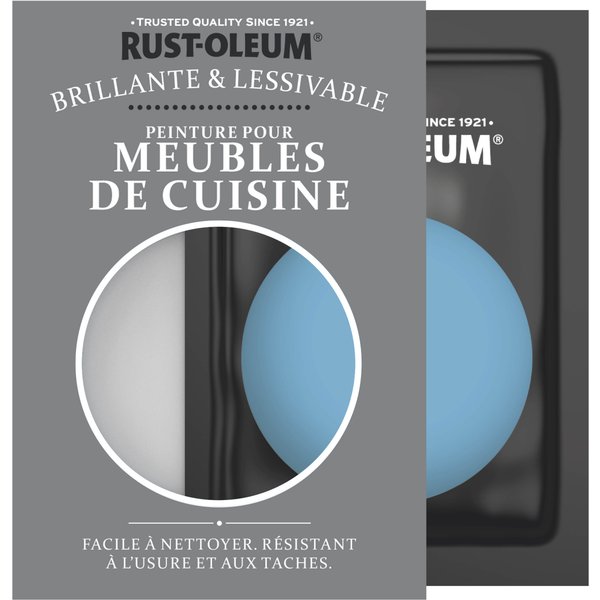 Peinture Pour Meubles De Cuisine, Finition Brillante - CéRuléEn-image