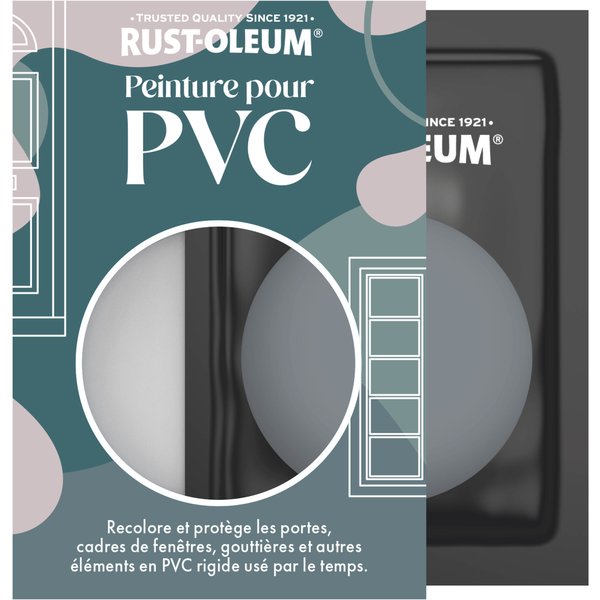 Peinture Pour Pvc, Finition Brillante - Gris Marine-image