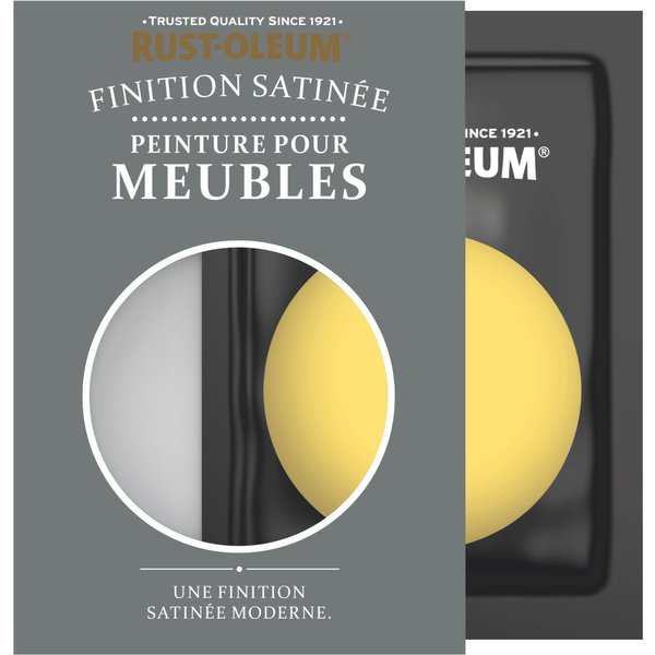 Peinture Pour Meubles Finition SatinéE - Sorbet Citron-image