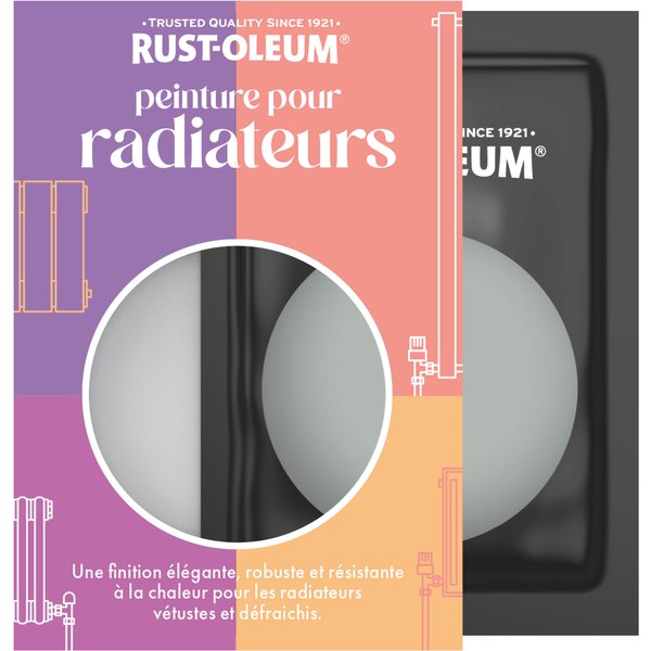 Peinture Pour Radiateur, Finition SatinéE - Gris Urbain-image