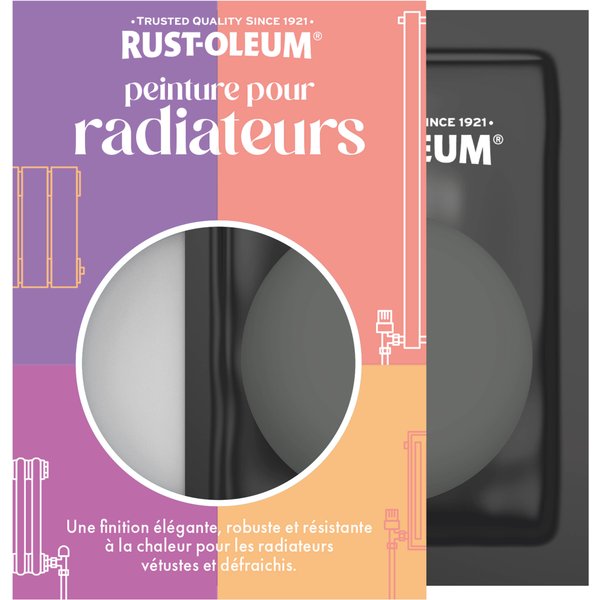 Peinture Pour Radiateur, Finition SatinéE - Graphite-image