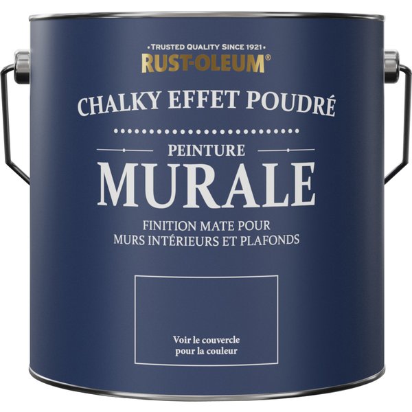 Rust-Oleum Peinture pour murs et plafonds mate effet poudré - Fleur