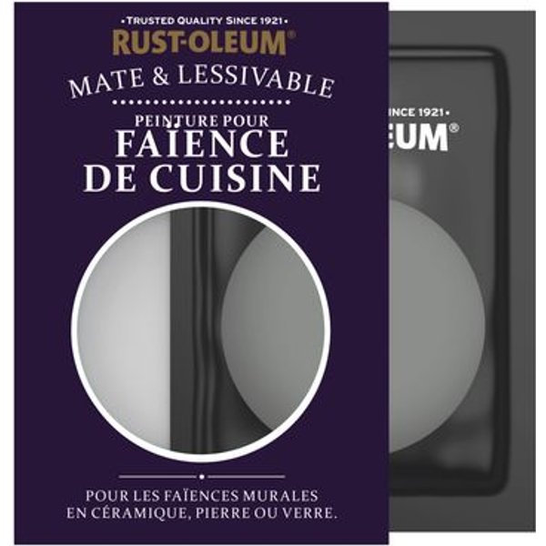 Peinture Pour FaïEnce De Cuisine, Finition Mate - Gris Ombre-image