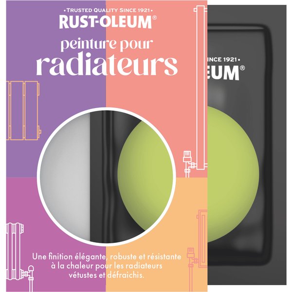 Peinture Pour Radiateur, Finition Mate - Citron Vert-image