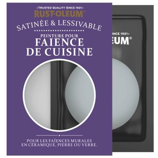 Peinture Pour FaïEnce De Cuisine, Finition SatinéE - Gris MinéRal-image