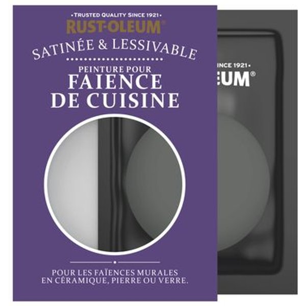 Peinture Pour FaïEnce De Cuisine, Finition SatinéE - Graphite-image