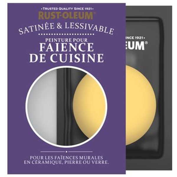 Peinture Pour FaïEnce De Cuisine, Finition SatinéE - GeléE De Citron-image