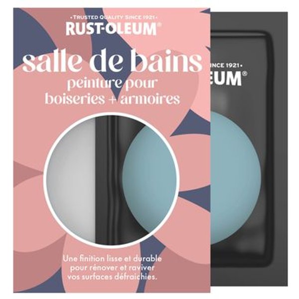 Peinture Pour Boiseries & Armoires De Salle De Bains, Finition SatinéE - PéTrole-image