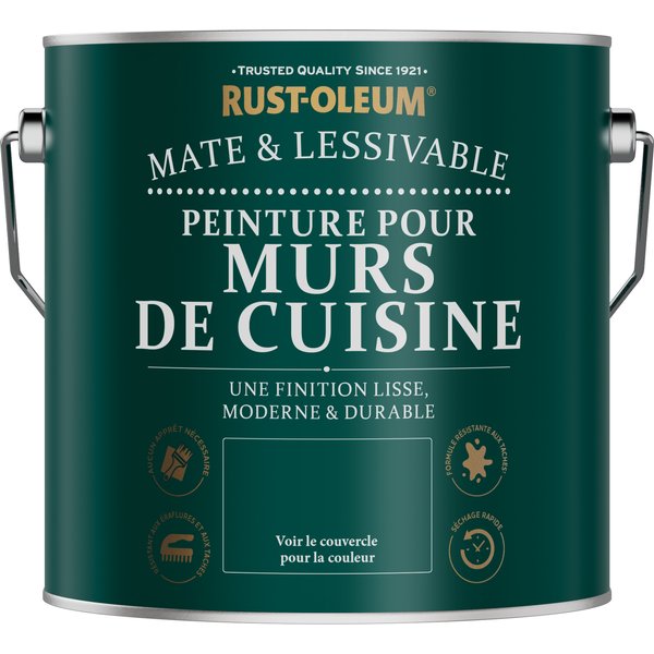 Peinture Pour Murs De Cuisine, Finition Mate - Sauge-image