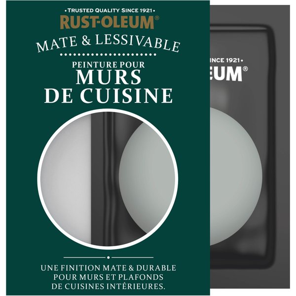Peinture Pour Murs De Cuisine, Finition Mate - Gris Urbain-image