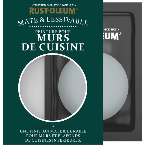 Peinture Pour Murs De Cuisine, Finition Mate - Gris MinéRal-image