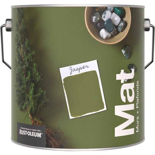 Rust-Oleum Peinture pour murs et plafonds mate lessivable - Jasper