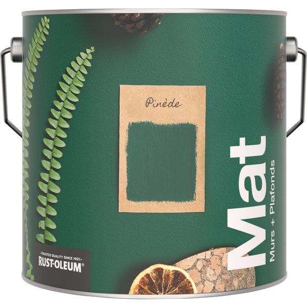 Rust-Oleum Peinture pour murs et plafonds mate lessivable - Pinède