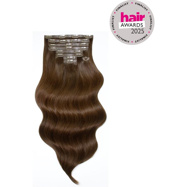 Chocolate - Seamless Clip In Remy Human Hair Extensions | Foxy Locks
