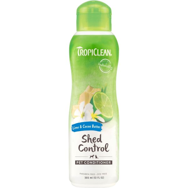 TropiClean Lime and Cocoa Butter Conditioner for Dogs and Cats 355ml