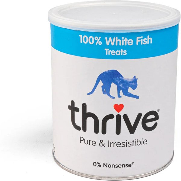 Thrive Cat Treats White Fish 110g