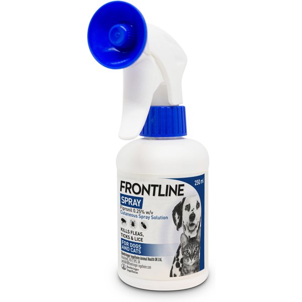 Frontline Flea & Tick Spray for Dogs and Cats 250ml