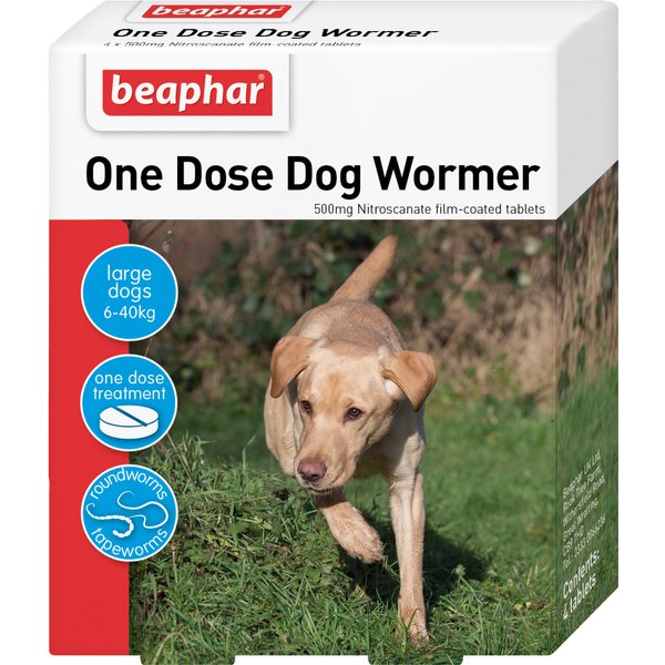 Beaphar One Dose Dog Wormer