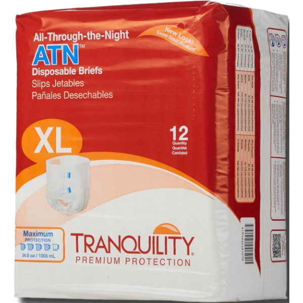 Tranquility ATN XL Briefs 72/Cs